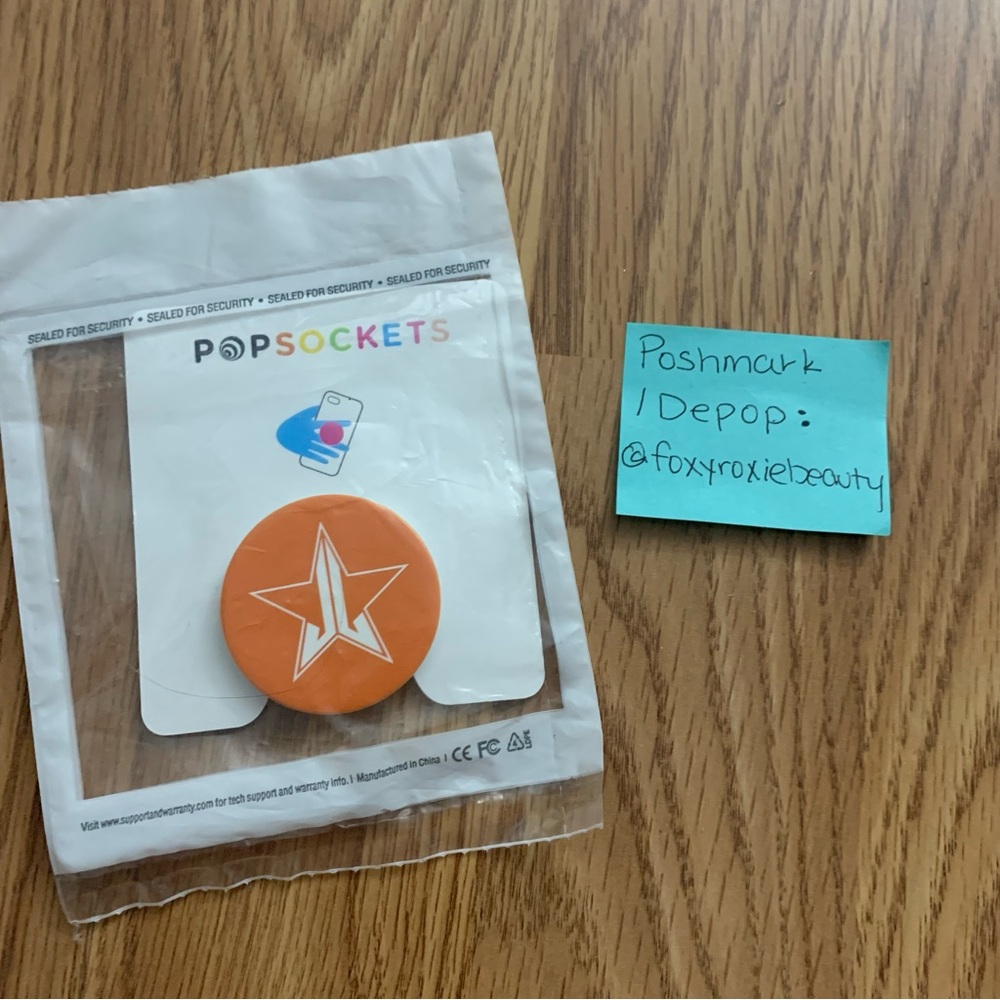 NIB- Limited Edition Jeffree Star Orange Popsocket